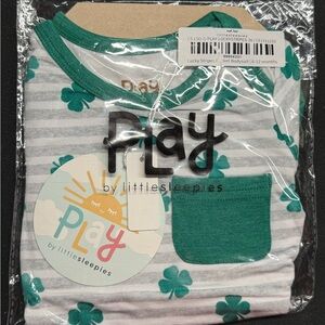 Little Sleepies Lucky Stripes Pocket Bodysuit | 6-12 months